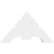 Ekena Millwork Vanguard Architectural Grade PVC Gable Bracket, 36"W x 21"H x 4"D x 6"F, 14/12 Pitch GBP036X21X0406VAN00 - alternate 2